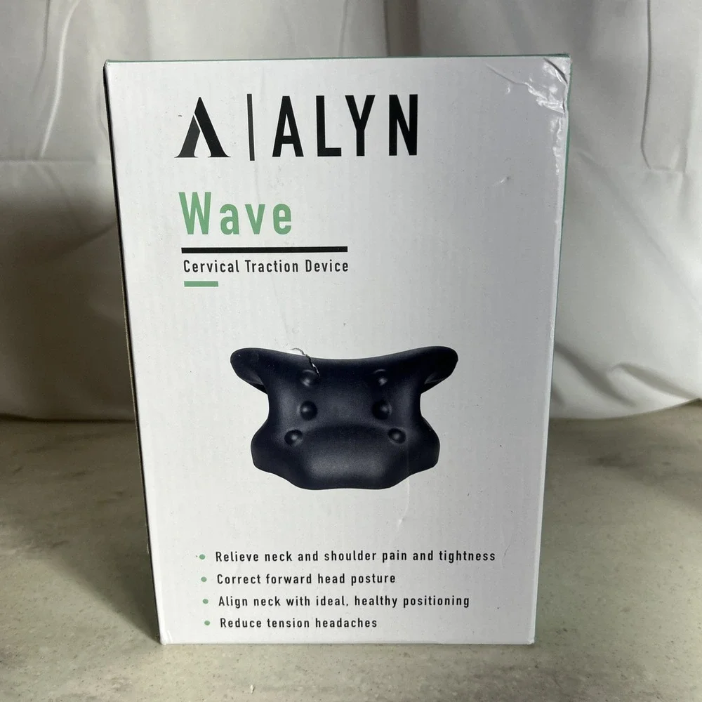 Alyn Wave Neck Traction Device – Cervical Spine Small, 9.59 Ounce, Black